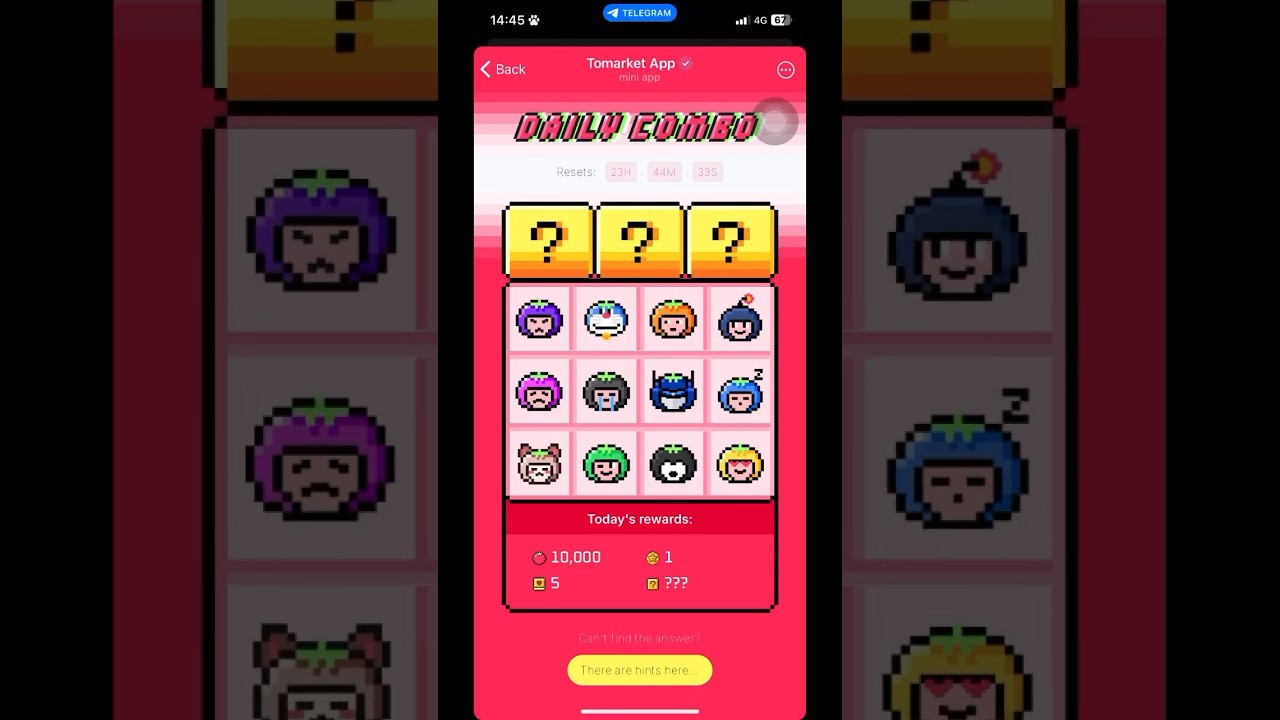 Tomarket Combo Today | 2024.11.12 | November 12 | 