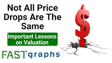 Not All Price Drops Are The Same: Important Lessons On Valuation | FAST Graphs