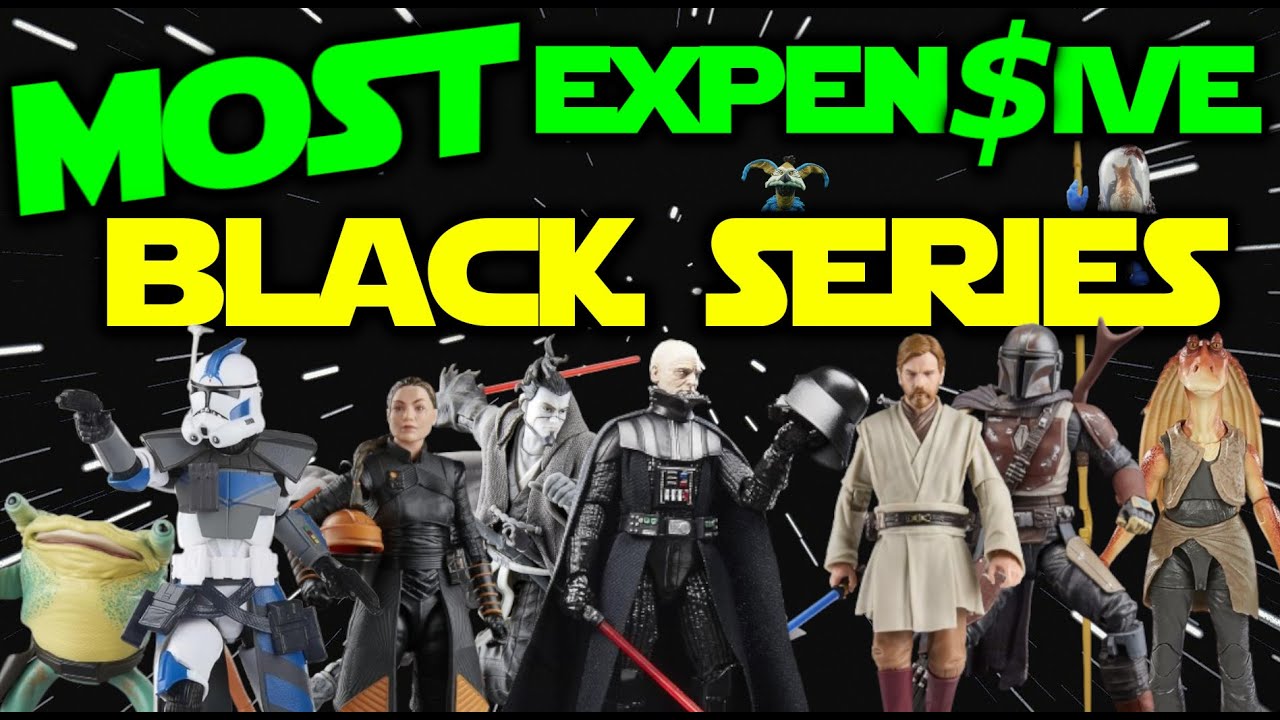 Топ-10 самых дорогих фигурок Star Wars Black Series 2026 года