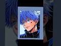 Gojo Drawing Challenge With Code #shorts #drawing