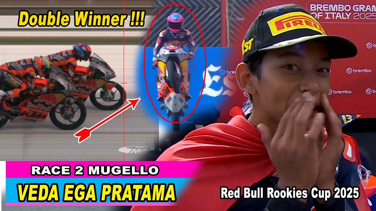 Luar Biasa !!! VEDA Raih Podium 1 lagi I Race 2 RBRC Mugello 2025 #veda