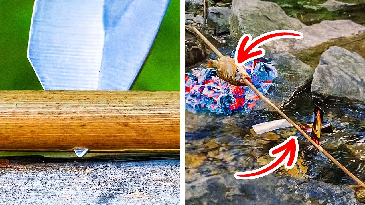 25 COOL HACKS TO SURVIVE IN THE WILD LIFE