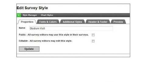 Checkbox Survey Styles