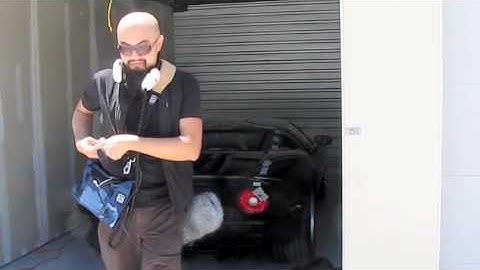 Video of Watson Wu Wearing SCOTTeVEST While Field Recording - Ford GT4