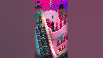 Find odd Squid Game and Labubu | Round 47 #김프로 #유백합 #squidgame3 #labubu