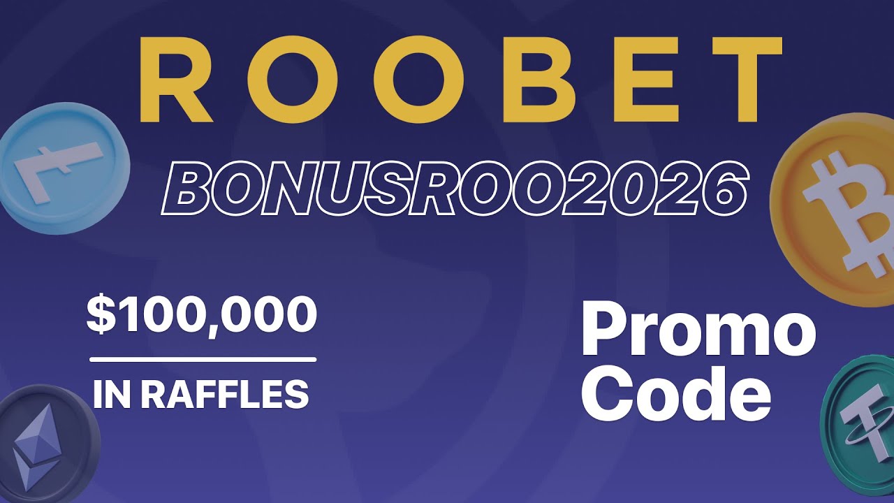 Roobet Promo Code "BONUS2026" — Daily Rewards & Raffle Access (2026)