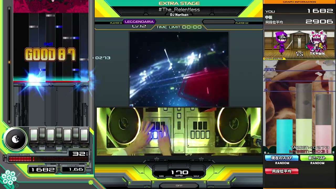 beatmania IIDX】#The_Relentless / DJ Noriken - YouTube