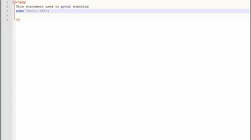 الدرس الرابع: التعليقات فى PHP