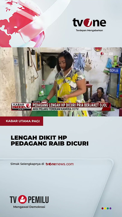 Pura pura Membeli, Pria Berjaket Ojol Gondol HP Pedagang | tvOne