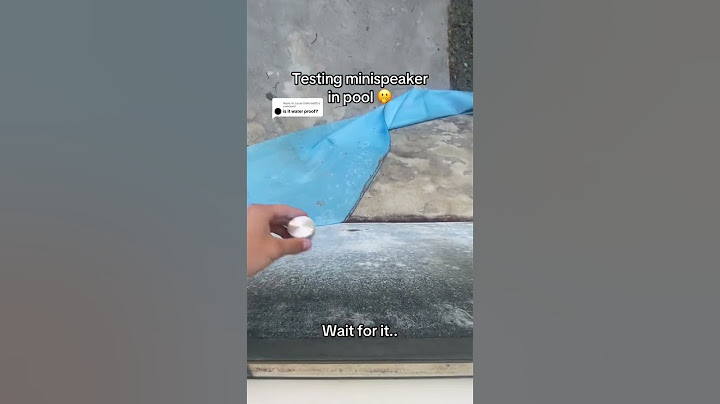 would you buy this waterproof speaker? 🔊🤯 #minispeaker #bluetooth #rap #tiktokmademebuyit