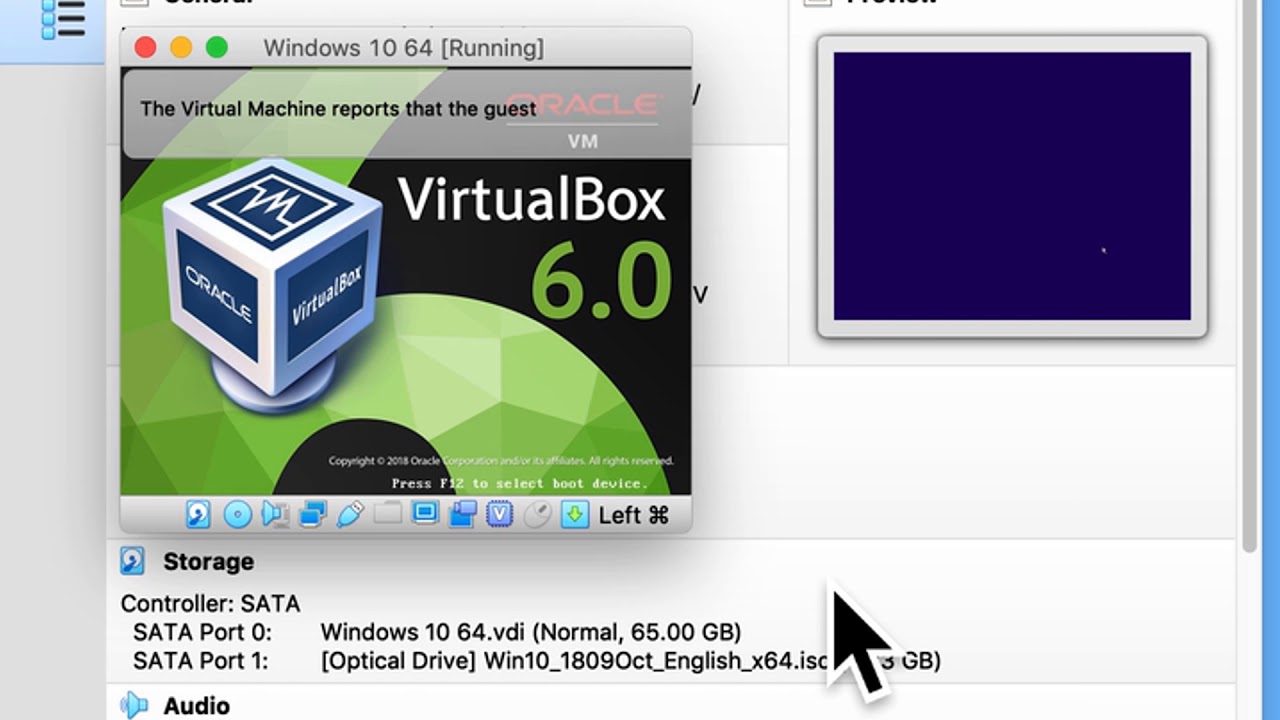 virtualbox for mac windows 10