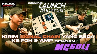 NUX MG 50Li can send different signal chains to FOH and Amp | NUX Indonesia