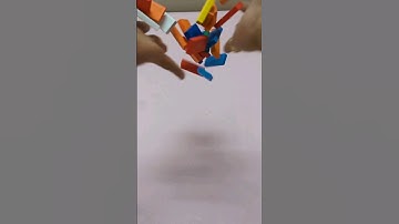 DOMINO DROP Awesome reverse video #shorts #reversevideos #domino