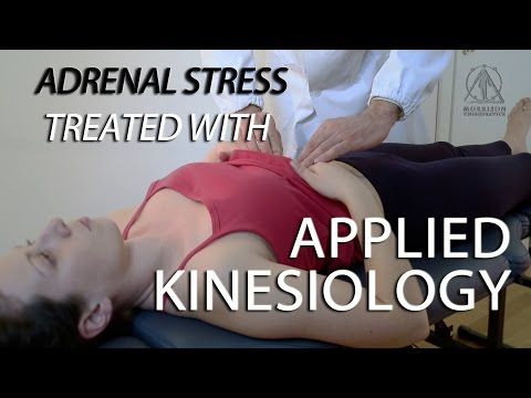 Adrenal Stress treated with Chiropractic and Applied Kinesiology