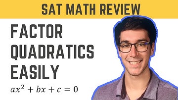 How to factor quadratic equations (2021) | Quadratic equations SAT | SAT math Review