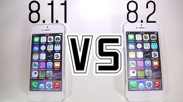 iOS 8.1.1 VS iOS 8.2 - Is It Faster? + What