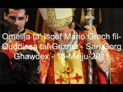 Grizma - Omelija ta' l-Isqof Mario Grech - San Gor...