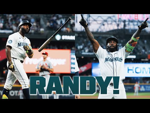 Randy Arozarena CLOBBERS a ball into the second deck for a Mariners lead! 🔱