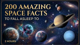 200 Amazing Space Facts to Fall Asleep To 🌙 | Relaxing Universe Documentary (2 Hours)