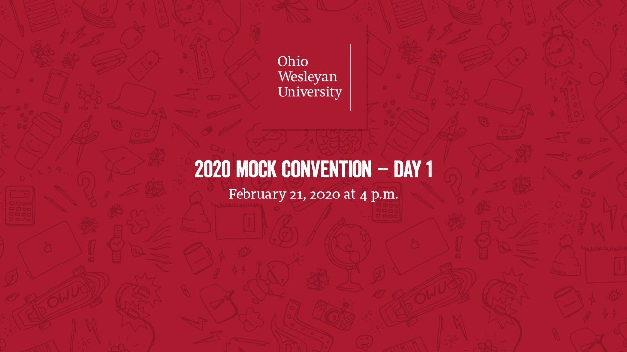 2020 Mock Convention – Day 1