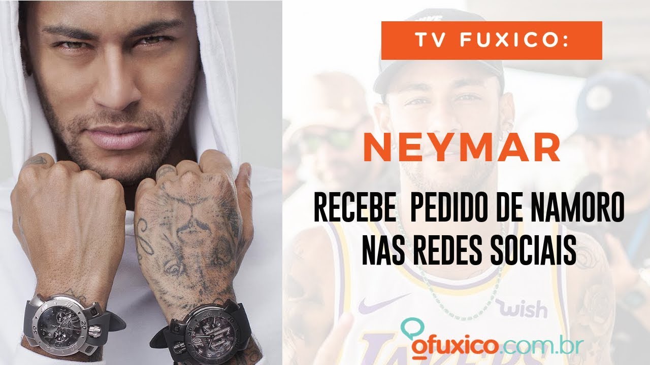 TV Fuxico: Neymar foi pedido em namoro nas redes. Como assim?