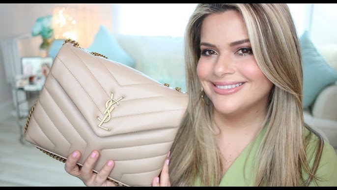 ysl loulou small beige