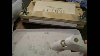 Homeschool Book Binding - Hot Glue technique