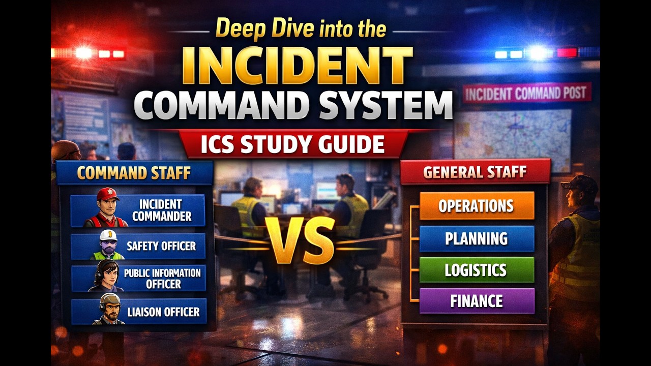 Ics Guide ICS Command Structure Study Guide: Span of Control, Operational Periods ...