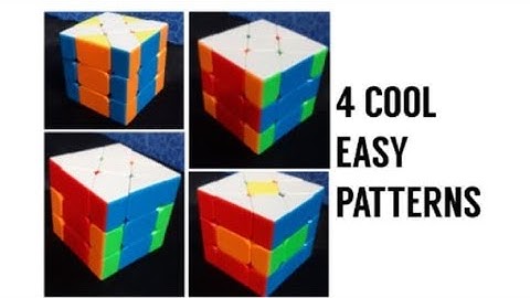 4 cool easy fisher cube patterns