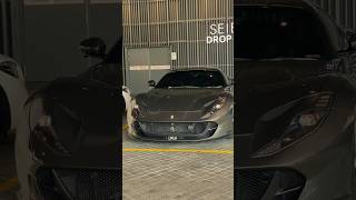 ☠️Ferrari 812 Superfast Spotted at TRX 🔥 V12 Supercar in Kuala Lumpur | Car Spotting Shorts