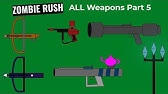 Roblox Zombie Rush Level 1000 Blow Dryer Gun Last Gun Youtube - roblox zombie rush level 1000 blow dryer gun last gun