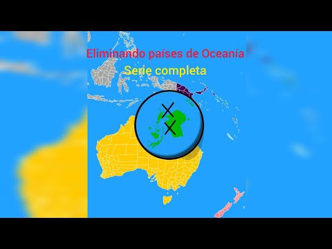 Eliminating countries from Oceania, complete series