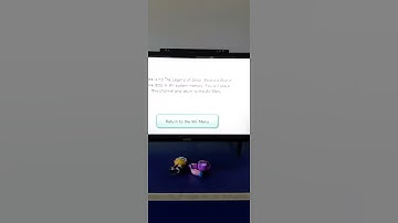 wii menu from the legend of zelda