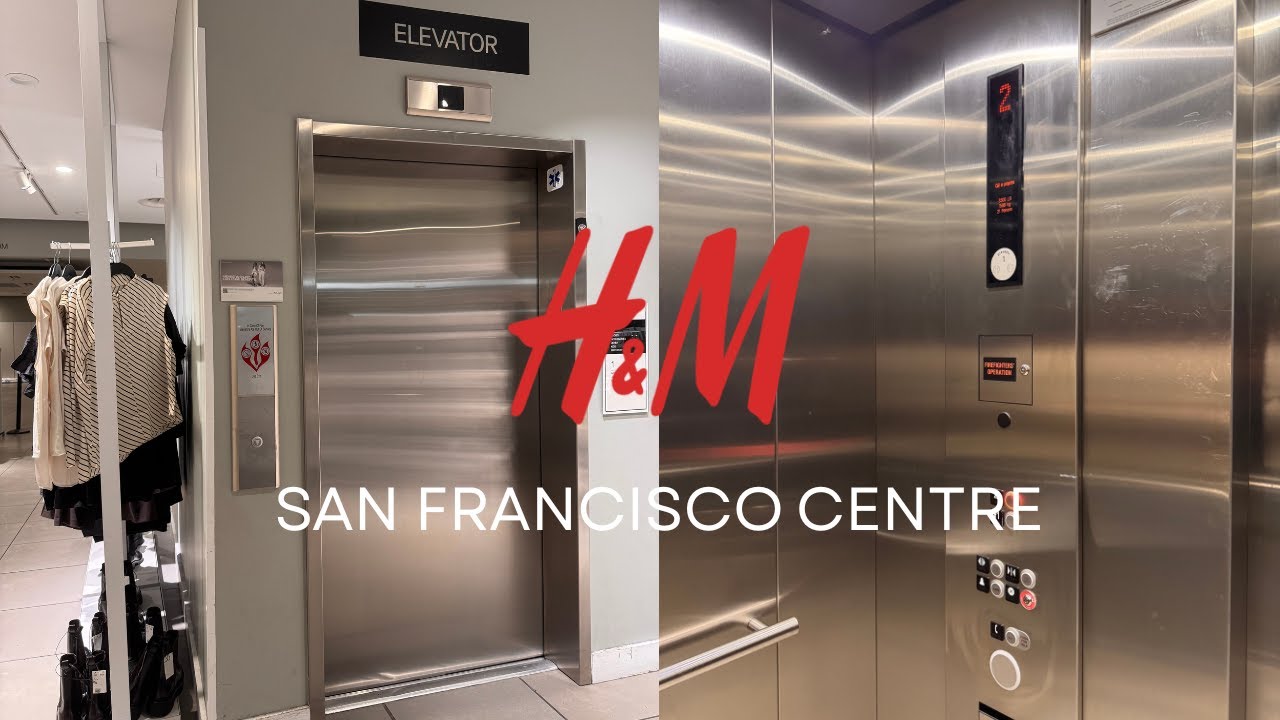 STORE CLOSED | KONE Traction Elevator - H&M - San Francisco Centre Mall in San Francisco, CA.