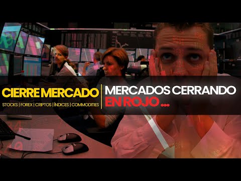 🔴 EN VIVO Cierre Mercado Trading Forex Stocks, Índices Commodities Señales Day Trading Español