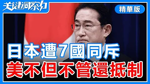 日本遭7国同斥，美国“大哥”不但不管还抵制，委屈跑去WTO当“受害者”！关键洞察力【精华版20230902】 - 天天要闻