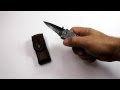 VATANU'S DAMASCUS Folding knife #7
