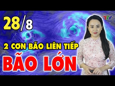 Video [ THỜI TIẾT VIỆT ] Hôm nay 28/8/2022 | Trong 1 ngày,... - youtube