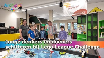 Jonge denkers en doeners schitteren bij Lego League Challenge