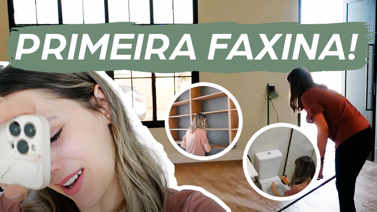 PRIMEIRA FAXINA NA CASA NOVA!!! 🧹🚽 (quase morri kkk)  #dailyvlog