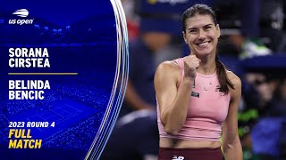 Sorana Cirstea vs. Belinda Bencic Full Match | 2023 US Open Round 4