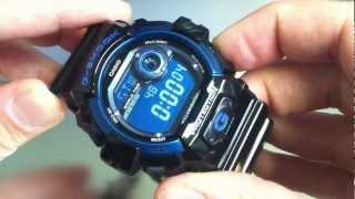 De er Forhandle Perth Black Casio G-Shock World Time Watch G8900A-1 - YouTube