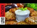 Μελιτζανοκεφτέδες φούρνου "Tύφλα να έχει το κρέας" - The best Eggplant Patties- Live Kitchen