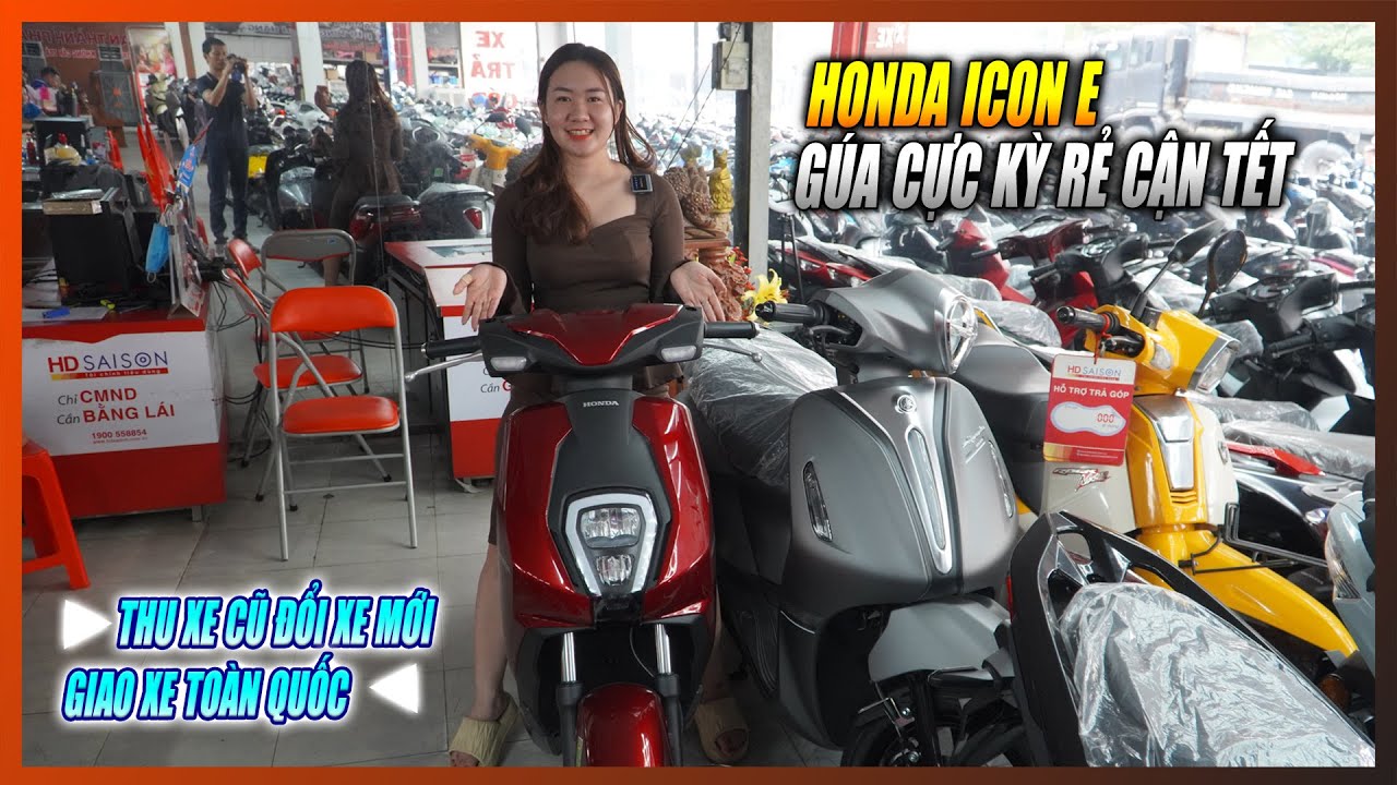 Honda ICON E Giá Siêu Rẻ, Giao Xe Toàn Quốc | Gu Xe