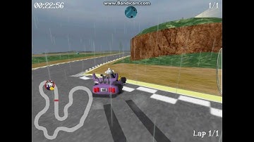 SupertuxKart 0.8- Around the Lighthouse(reverse)