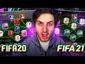 I Compared my FIFA 21 vs FIFA 20 RTG Team!