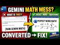 See How Gemini AI Math Becomes a Perfect Word Document | AI2Word Free Tool