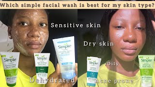 Simple Facial Wash For Your Skin Type #skincare #sensitiveskin #dryskin #acneproneskin