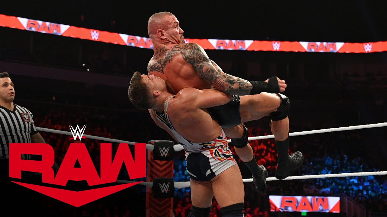 Randy Orton vs Chad Gable Raw Dec 20 2021