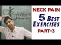5 best physio exercises for cervical spondylitis || How to fix neck pain in hindi